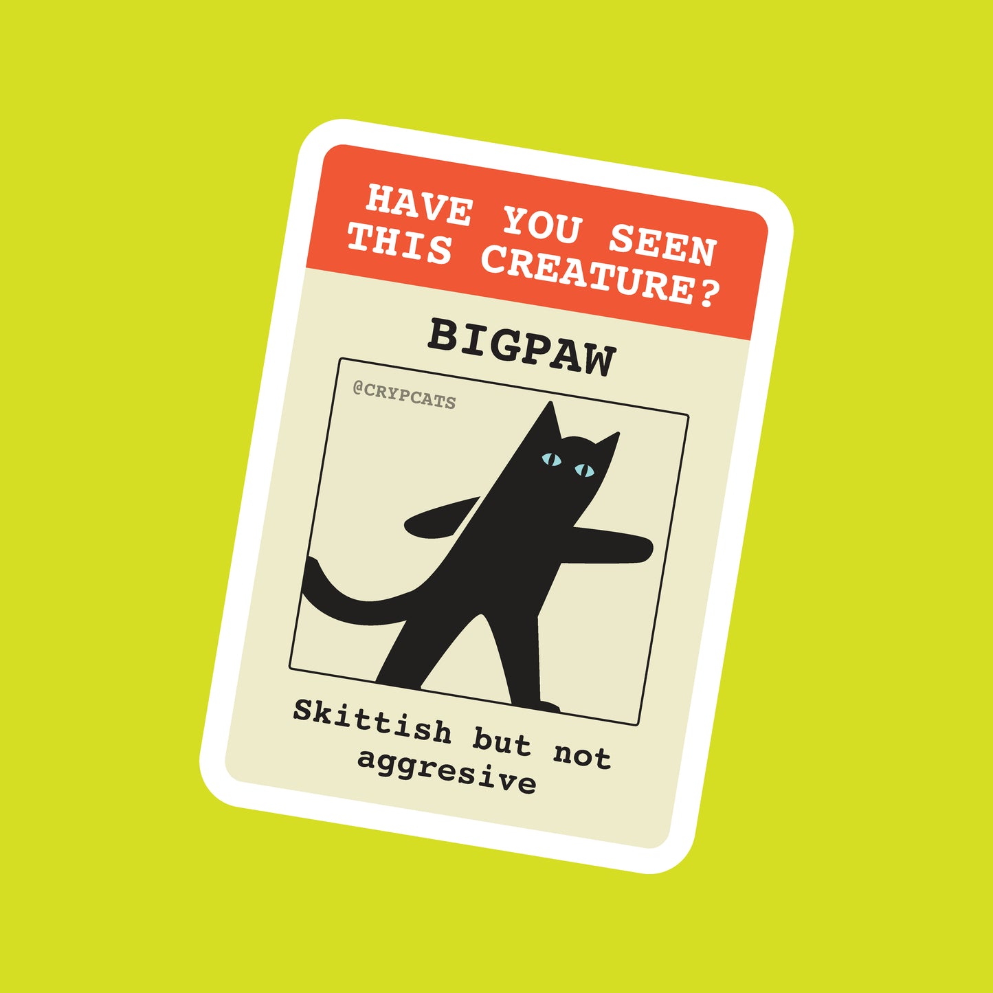 BEWARE Bigpaw